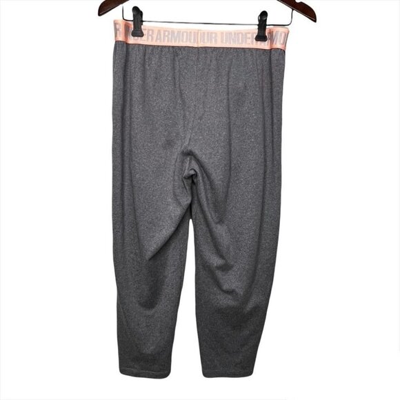 Under Armour Grey Jogger Capri Size Small Activewear Sporty Athleisure Gorpcore - Picture 6 of 7
